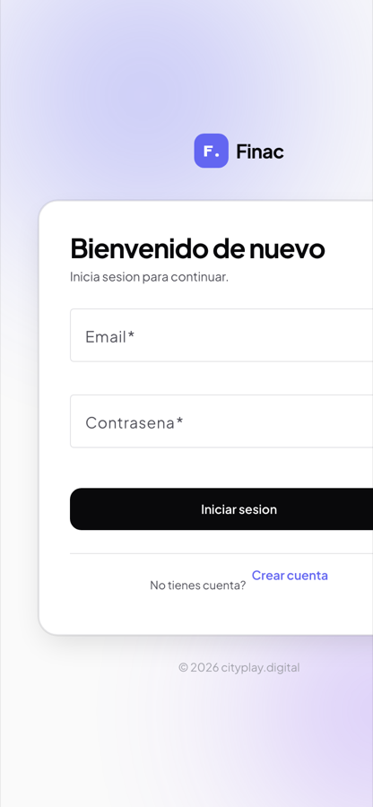 Finac en móvil